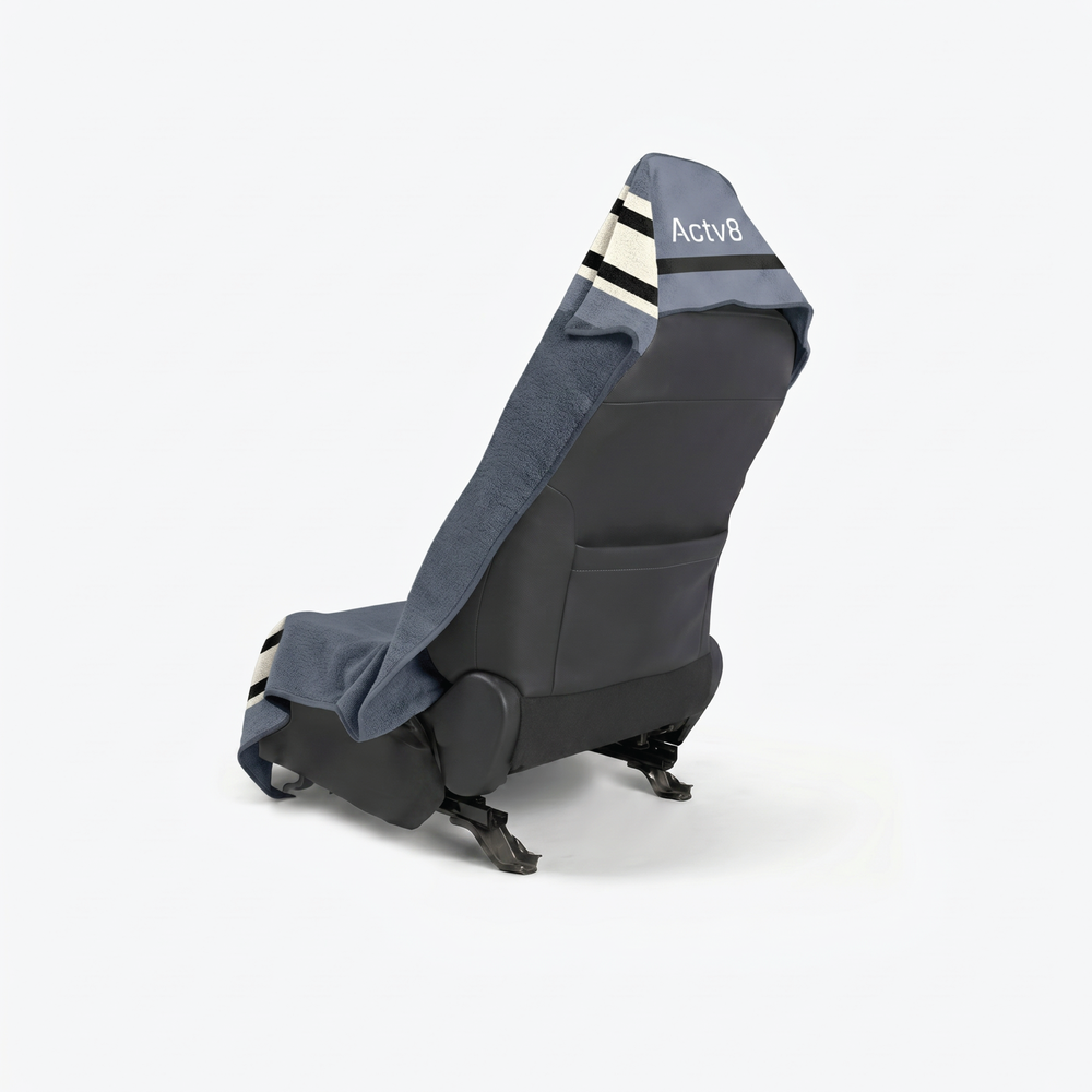 ALLOY zip pocket car seat towel - back