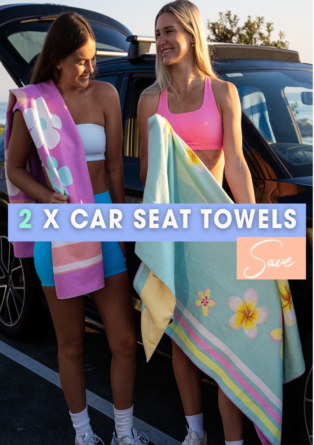 KEEP YOUR OWN BUNDLE - Grab 2 X Car Seat Towels—bundle it your way.