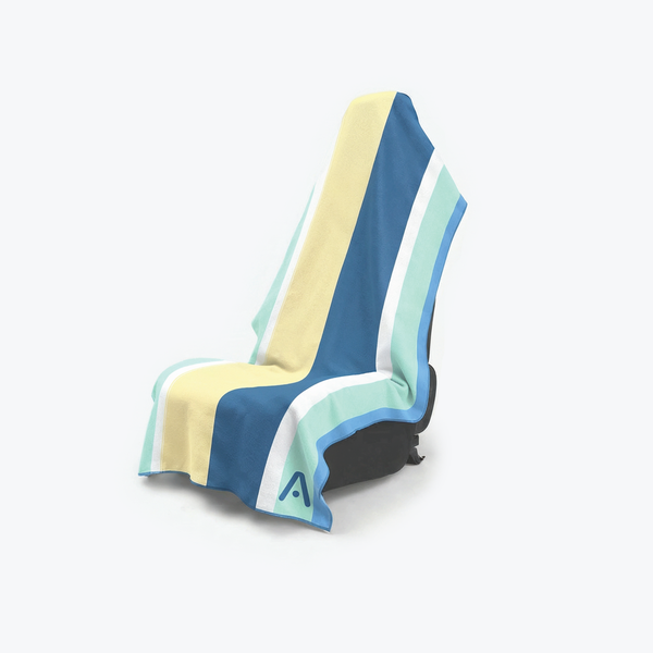 Zip Pocket Car Seat Towel - Camper