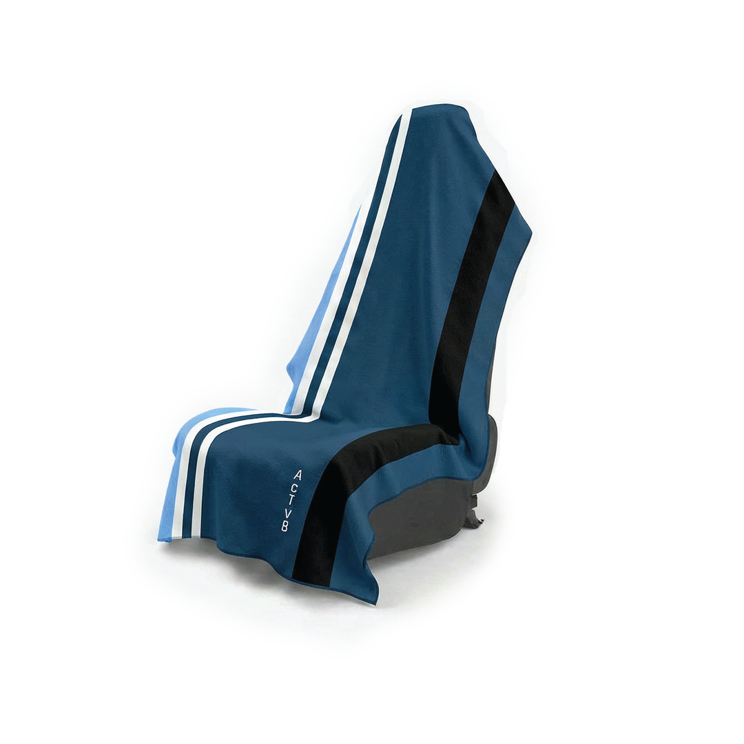 Coda zipped car seat cover towel — front #style_coda