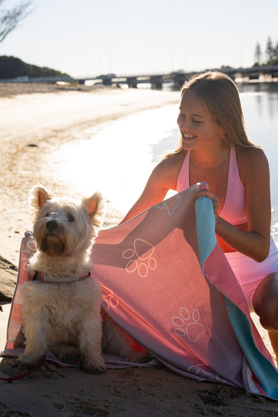 NEW- DOG CAR SEAT TOWEL - The FREDA