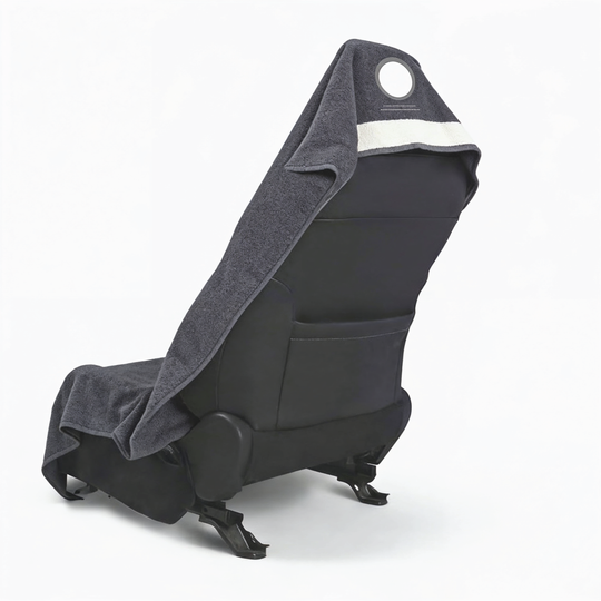 Fig zipped car seat cover towel — back #style_fig