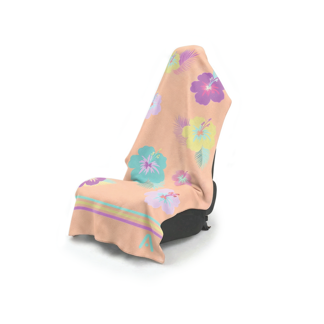 Lani zipped car seat cover towel — front #style_lani
