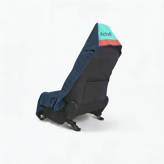 Wander zipped car seat cover towel — back #style_wander