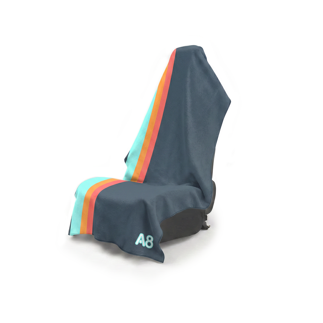 WANDER zip pocket car seat towel - front