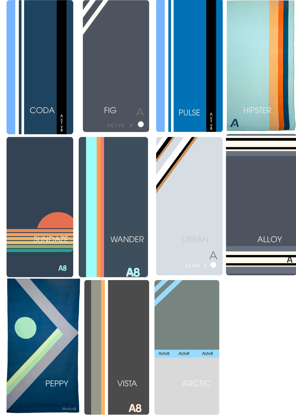 All 35 Designs at a Glance. A quick browse first to find your favourite.