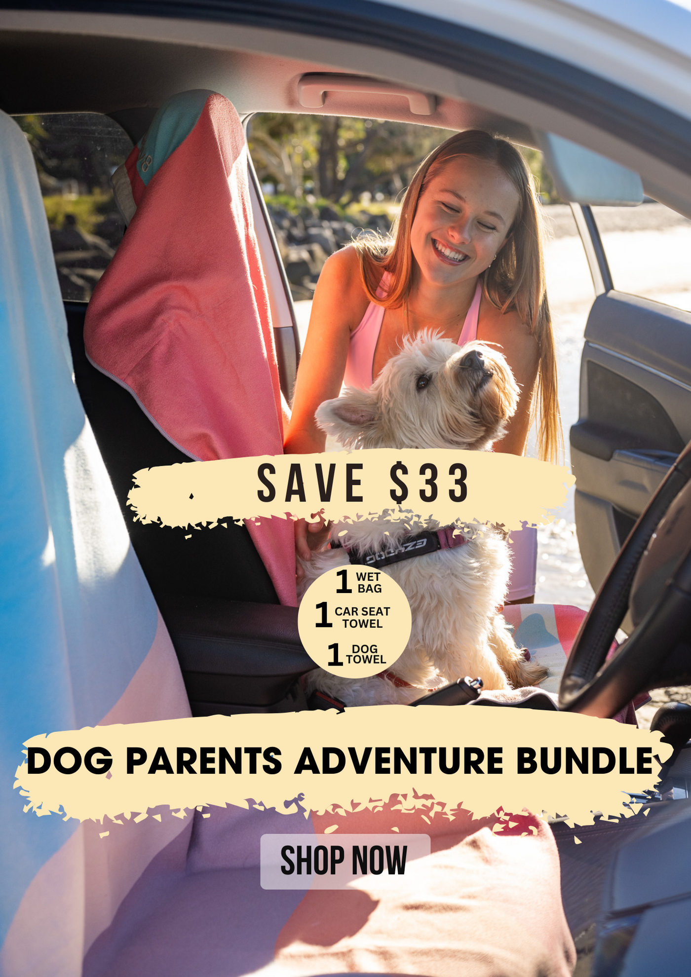 DOG PARENTS ADVENTURE BUNDLE - SAVE $33 - NOW $186.95:  (Limited Time Bundle)